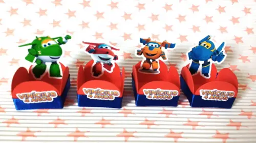 Kit 20un - Forminha - Super Wings