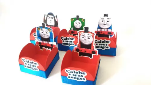 Kit 20un - Forminha - Trem Thomas e Seus Amigos 02