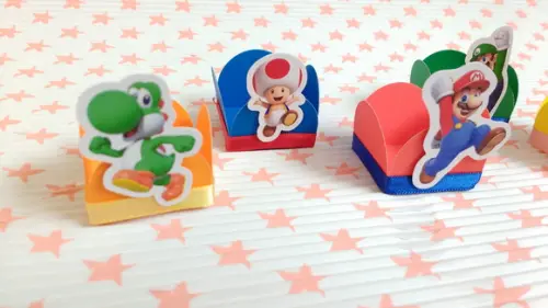 Kit 20un - Forminhas - Super Mario Bros