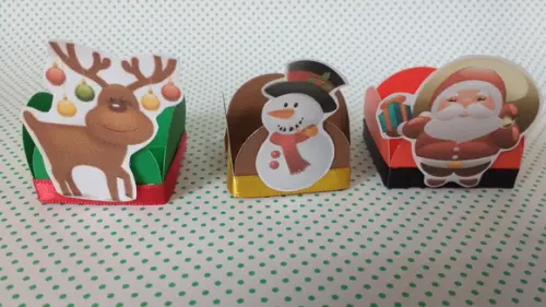 Kit 30un - Forminhas de Natal