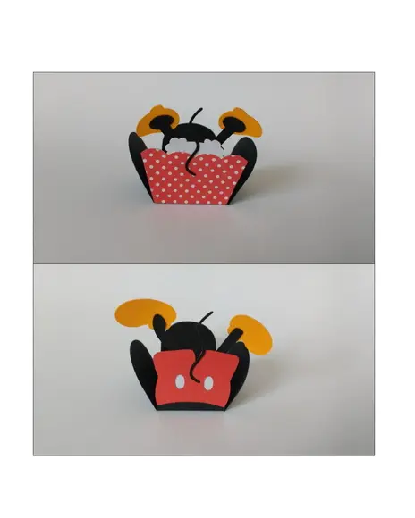 Kit 30un - Forminhas Mickey e Minnie
