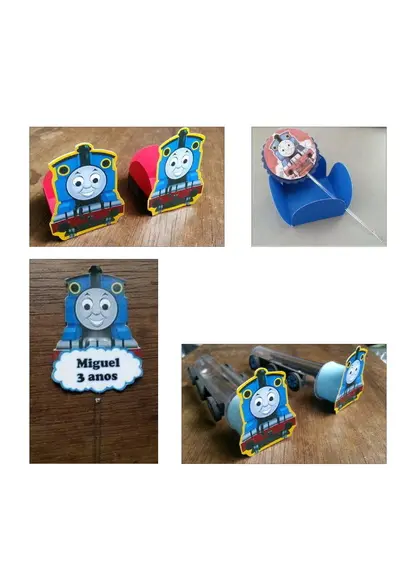 Kit festa Trem Thomas