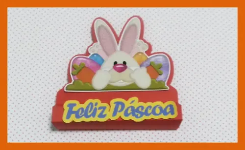Porta chocolate quadruplo - Pascoa 2