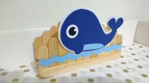 Porta guardanapo - fundo do mar