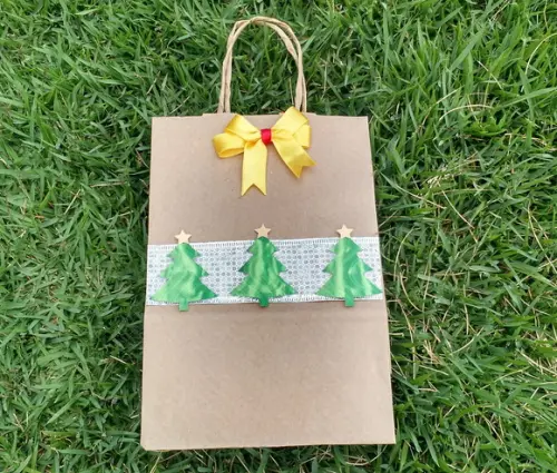 Sacola Natal - P - tam 21,5x15x8