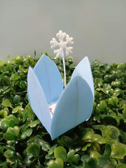 Forminha Caixeta Tecido Infantil Frozen