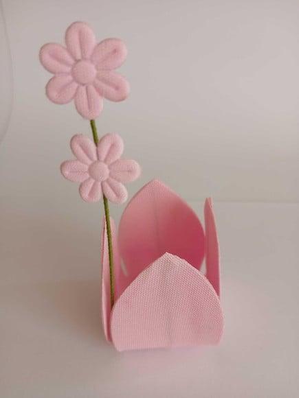 Forminha de Tecido Infantil Flor Encantada