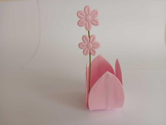 Forminha de Tecido Infantil Flor Encantada