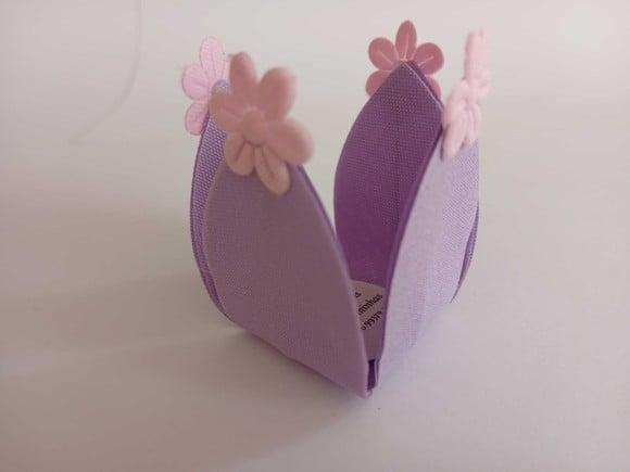 Forminha em Tecido Infantil 4 Flores