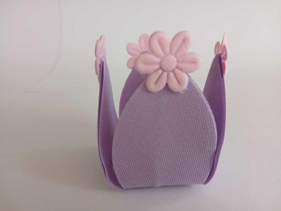 Forminha em Tecido Infantil 4 Flores