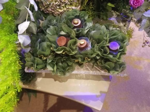 Forminha Tecido Gérbera