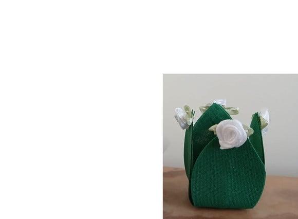 Forminha Tecido Infantil 4 Florzinhas