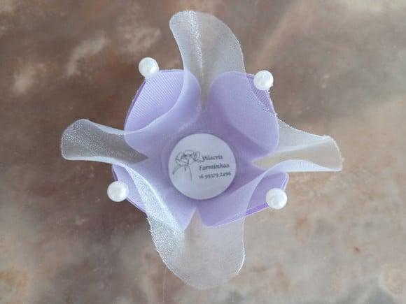 Forminha Tecido Infantil Jardim Secreto 4 Pérolas