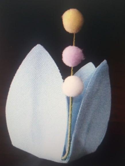 Forminha Tecido Infantil Pompom Encantado