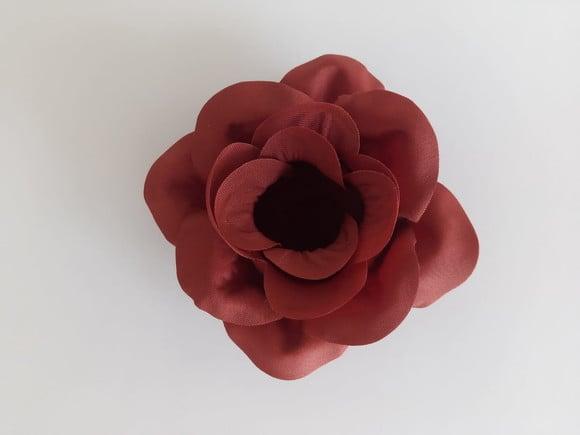 Forminha Tecido Rosa Aberta