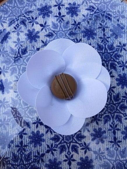 Kit 300 Forminha Tecido Papoula Portuguesa e Maria Flor