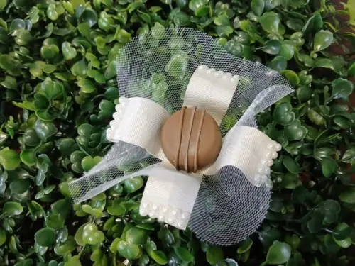 Forminha Caixeta em Tecido Luxo