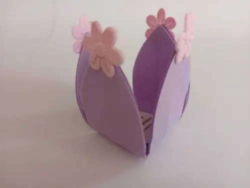Forminha em Tecido Infantil 4 Flores