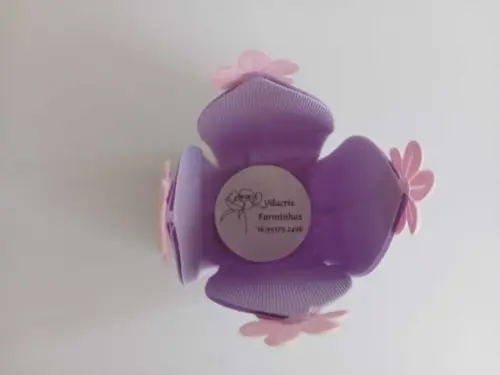 Forminha em Tecido Infantil 4 Flores