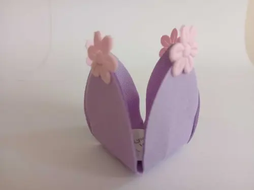 Forminha em Tecido Infantil 4 Flores