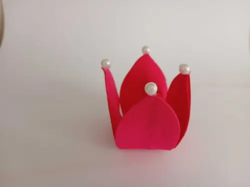 Forminha em Tecido Infantil 4 Pérolas