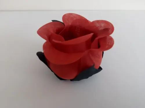 Forminha Tecido Botão Rosa