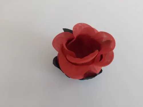 Forminha Tecido Botão Rosa