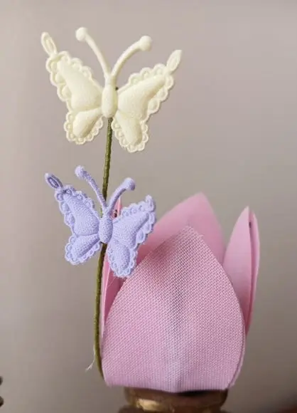 Forminha Tecido Infantil Borboleta Encantada