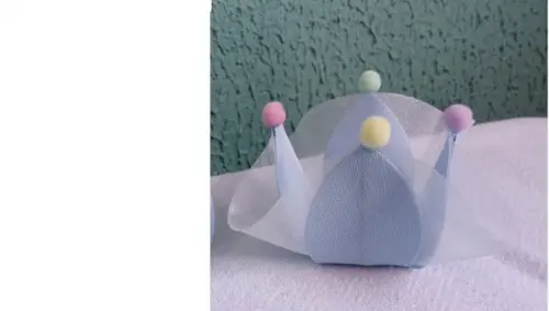 Forminha Tecido Infantil Jardim Secreto 4 Pompons