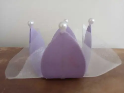 Forminha Tecido Infantil Jardim Secreto 4 Pérolas