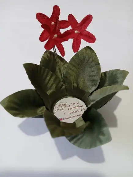 Forminha Tecido Jardim