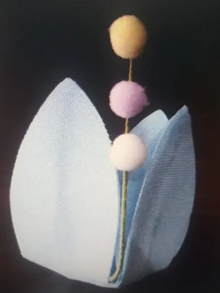Forminha Tecido Infantil Pompom Encantado