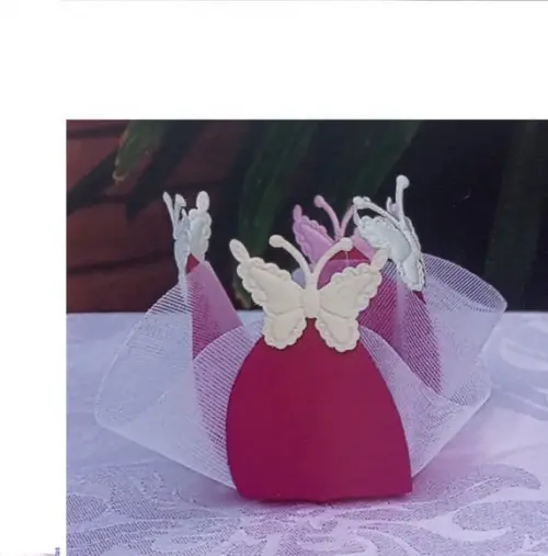 Forminha Tecido Infantil Jardim Secreto 4borboletas
