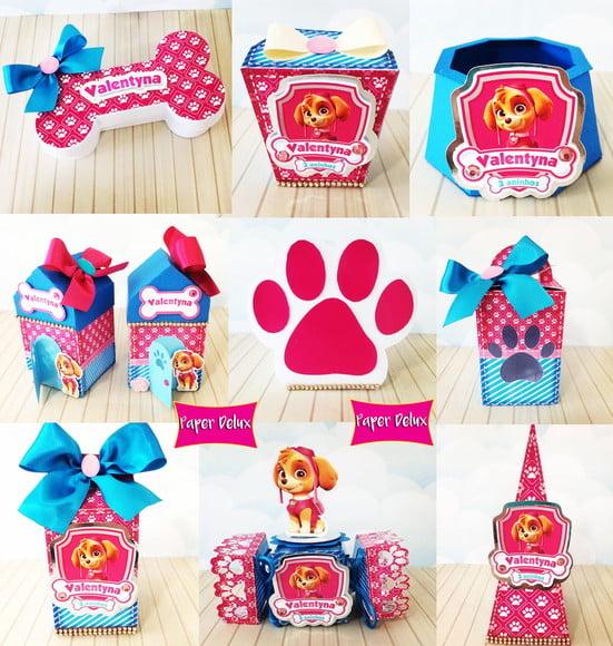 Arquivo de corte Patrulha Canina Menina Silhouette