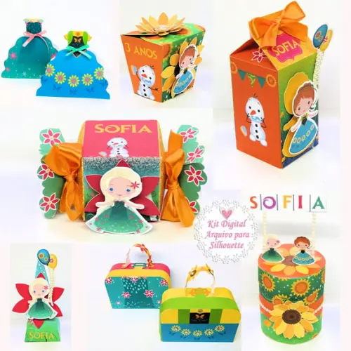Arquivo de corte Frozen Fever para Silhouette 02