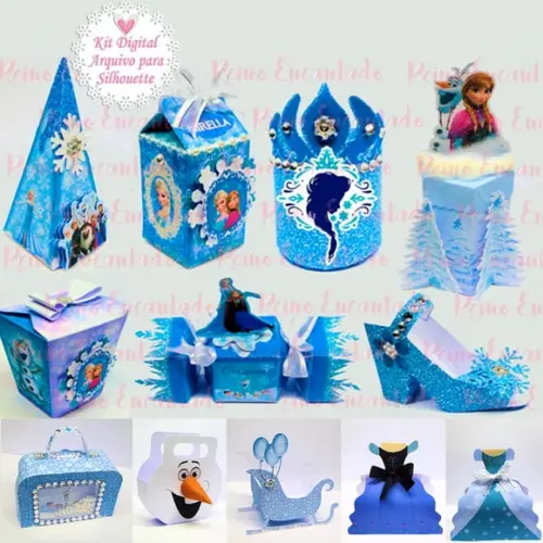 Arquivo de corte Frozen para Silhouette 01