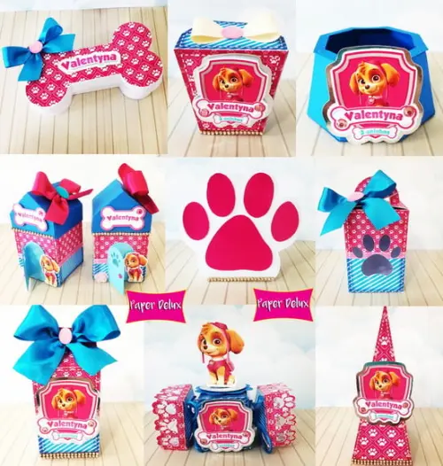 Arquivo de corte Patrulha Canina Menina Silhouette