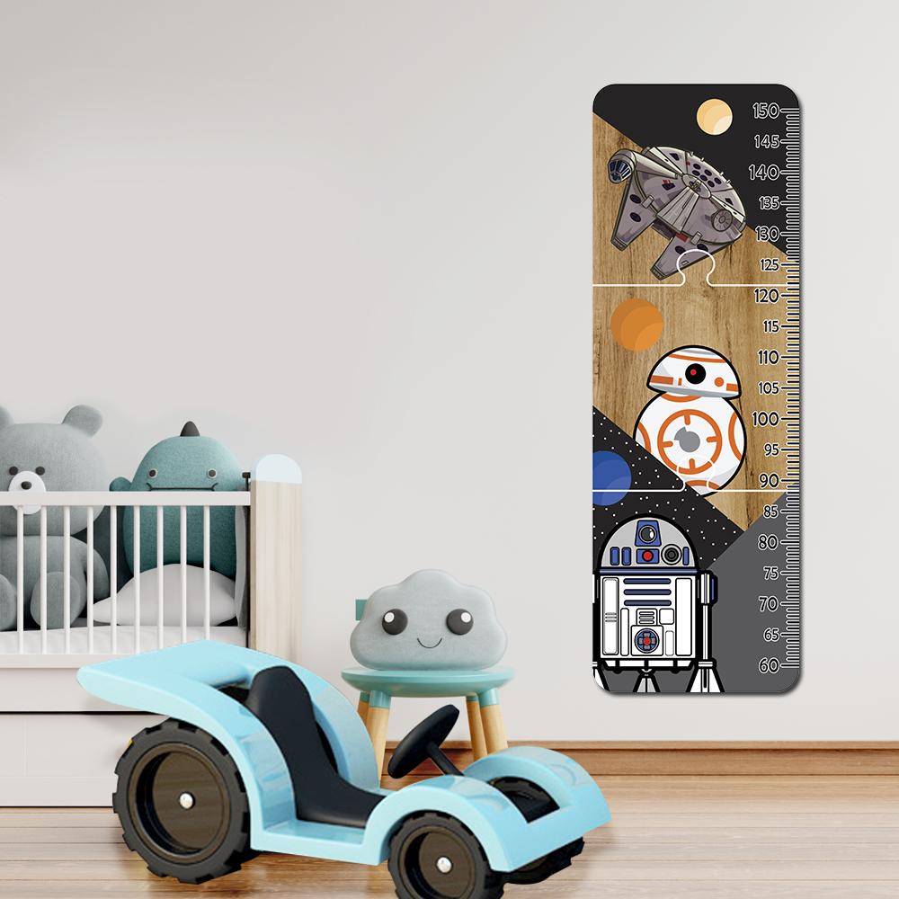 Régua de Crescimento Infantil MDF - Star Wars