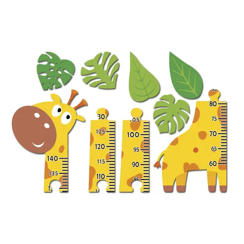 Régua de Crescimento Infantil MDF - Girafinha