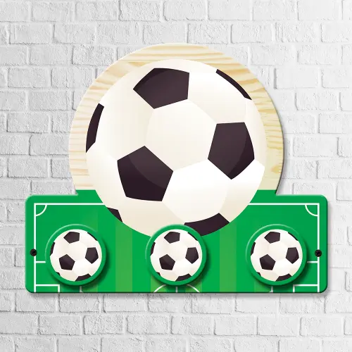 Cabideiro de Parede - Futebol