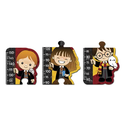 Régua de Crescimento Infantil MDF - Harry Potter