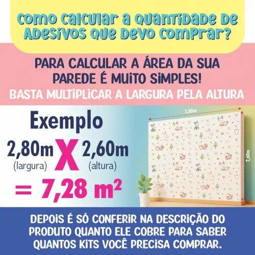 Adesivo de Parede - Safári Baby Aquarela (Meninos)