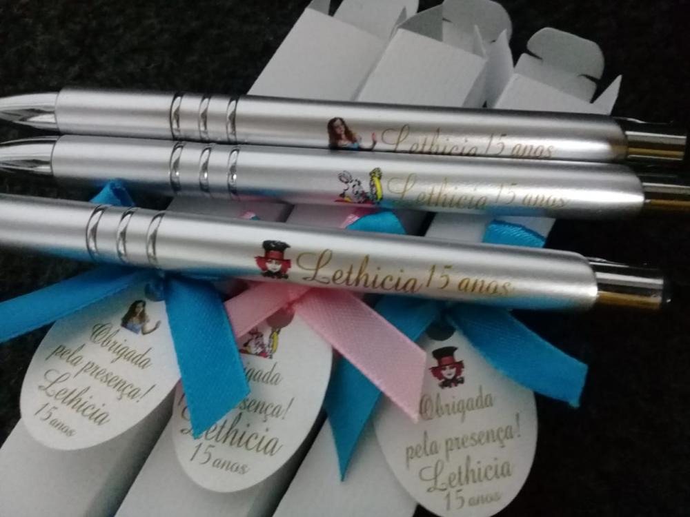 Canetas personalizadas para 15 anos