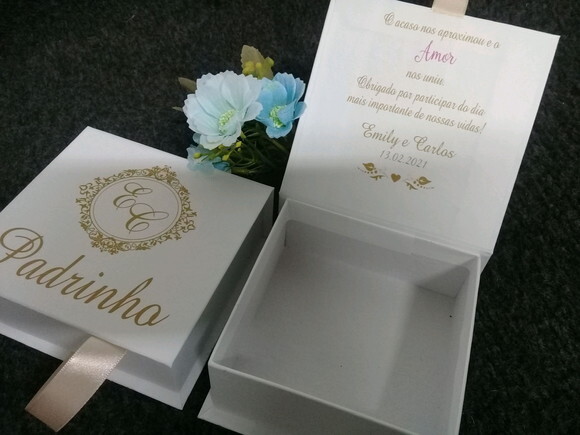 Caixa 10x10x4cm
