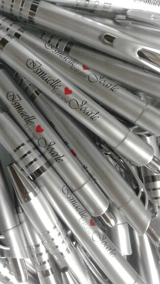 Caneta Personalizada no Saquinho