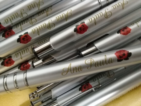 Caneta Personalizada na Caixinha Um Nome Por Caneta