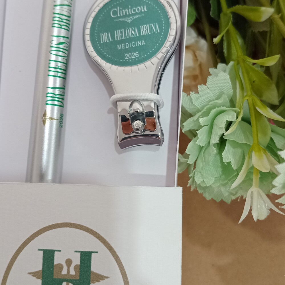 Formatura - kit chaveiro e caneta