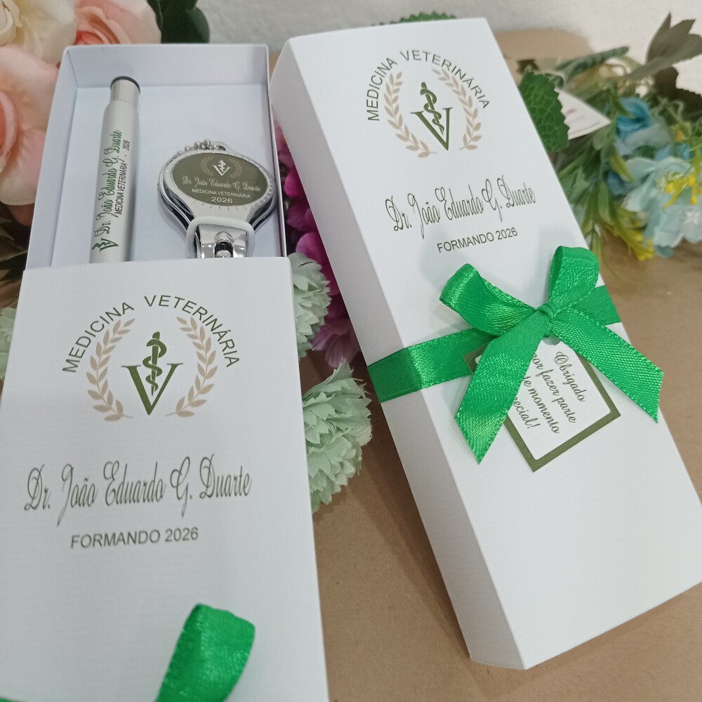 Formatura - kit chaveiro e caneta