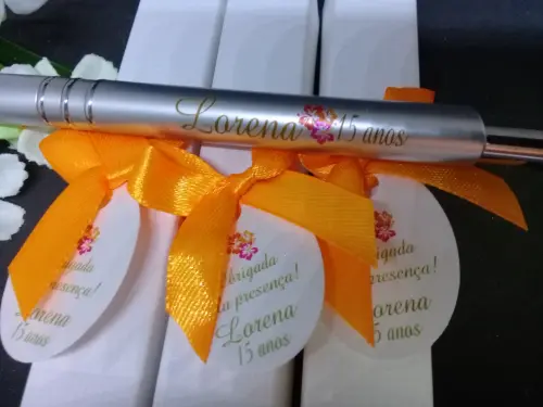 Canetas personalizadas para 15 anos