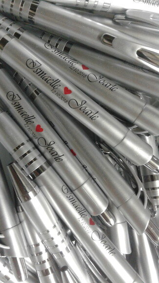 Caneta Personalizada no Saquinho